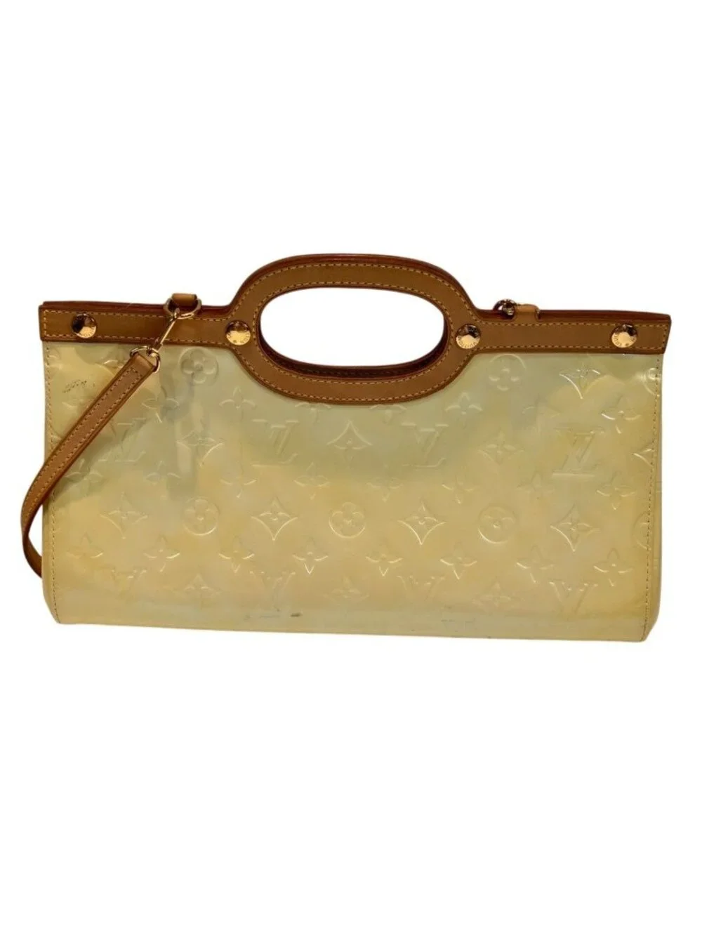 Louis Vuitton Roxbury Drive Monogram Vernis Handbag Patent Leather